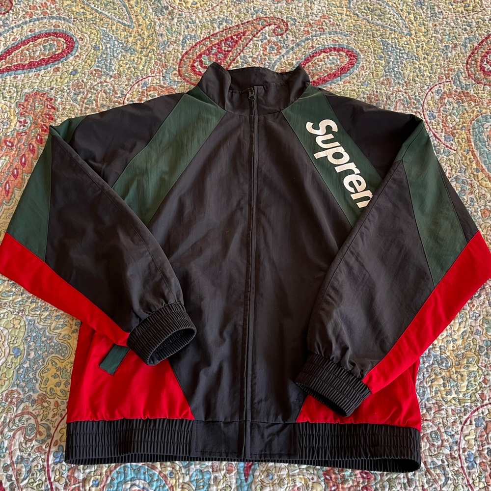 Supreme Double Line Track Jacket | M | Mens